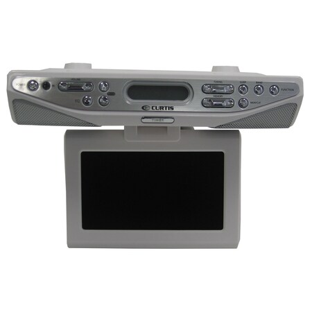 Curtis Under-Counter/Under-Cabinet 7-Inch TV Clock Radio KCR2610